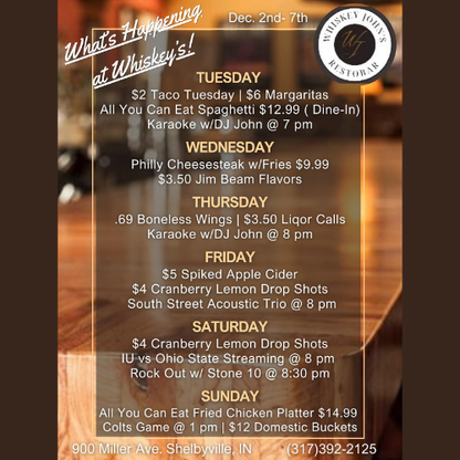 Whiskey Johns Restobar